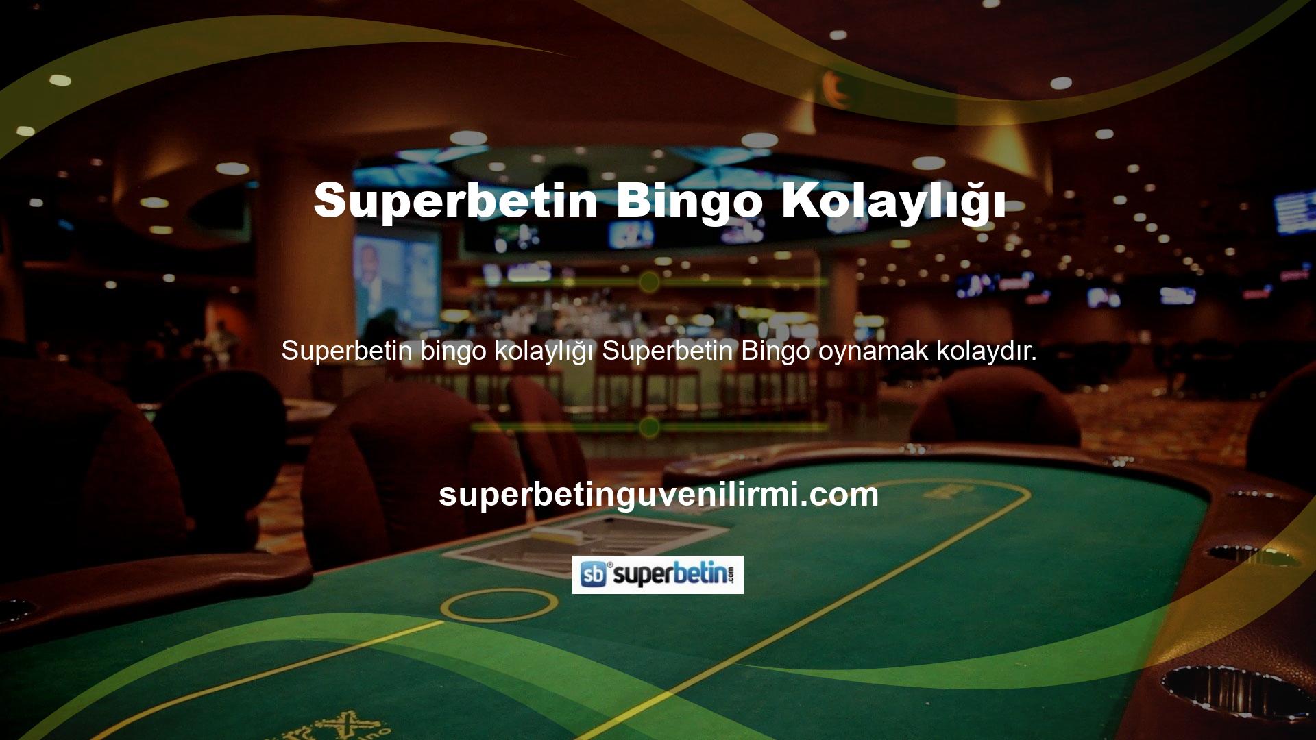 Eski olan bir bingo oyunu türüdür
